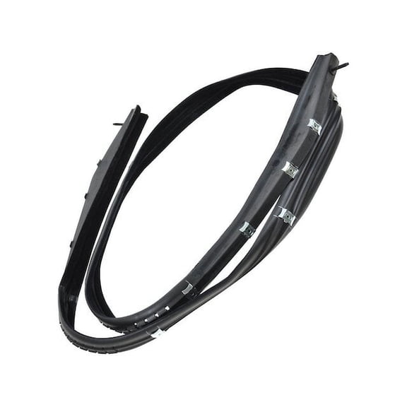 Tailgate Window Glass Run Channel - Compatible with 1976 - 1991 GMC Jimmy 1977 1978 1979 1980 1981 1982 1983 1984 1985 1986 1987 1988 1989 1990