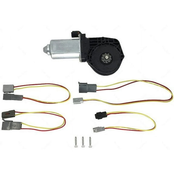 Tailgate Window Motor - Compatible with 1981 - 1996 Ford F-350 1982 1983 1984 1985 1986 1987 1988 1989 1990 1991 1992 1993 1994 1995