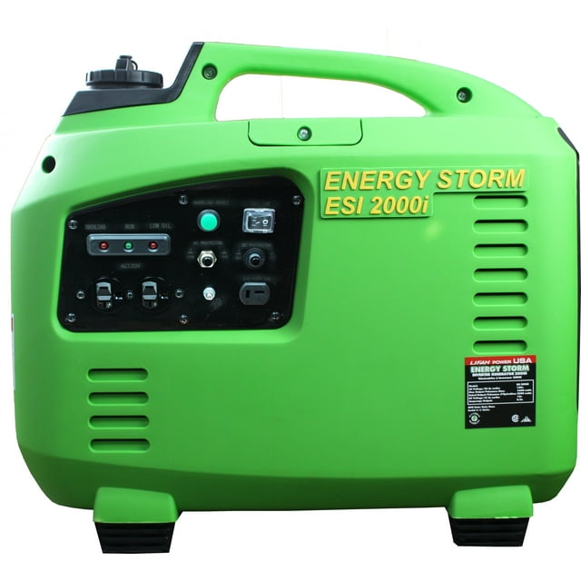 Tailgater/Camping Special, Energy Storm ESi2000i-CA (California Sales Compliant) 105cc Gasoline Powered Inverter Generator, light weight power, 50 State and Canada Sales Compliant