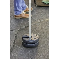 Tailgater Canopy Weights with No-Pinch Design for Easy, Safe Installation, and Removal to Secure Tents, Canopies, and Umbrellas at Outdoor Events
