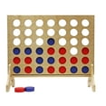 thumbnail image 1 of Tailgating Pros Premium Giant Four in a Row with Carrying Case - Jumbo Oversized Outdoor Yard Game - Connect Multiple Pucks in a Row to Win - Many Puck Colors Available!, 1 of 4