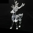 thumbnail image 1 of Tailgating karymi Large Crystal Reindeer Ornament with Acrylic Pendant for Christmas Tree Wedding Desktop Decor Blue Pink Clear House Decor Tailgating, 1 of 6