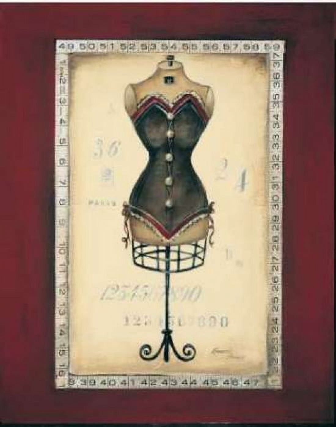 Taille de Robe II Canvas Art - Kimberly Poloson (22 x 28)