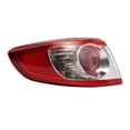 thumbnail image 1 of Taillight Assemblies for 2010-2012Hyundai Santa Fe Halogen Rear Brake Stop Lamp, Rear Light, Red Clear Lens, Black Housing, 924010W500, 924020W500 (Left Driver Side), 1 of 11