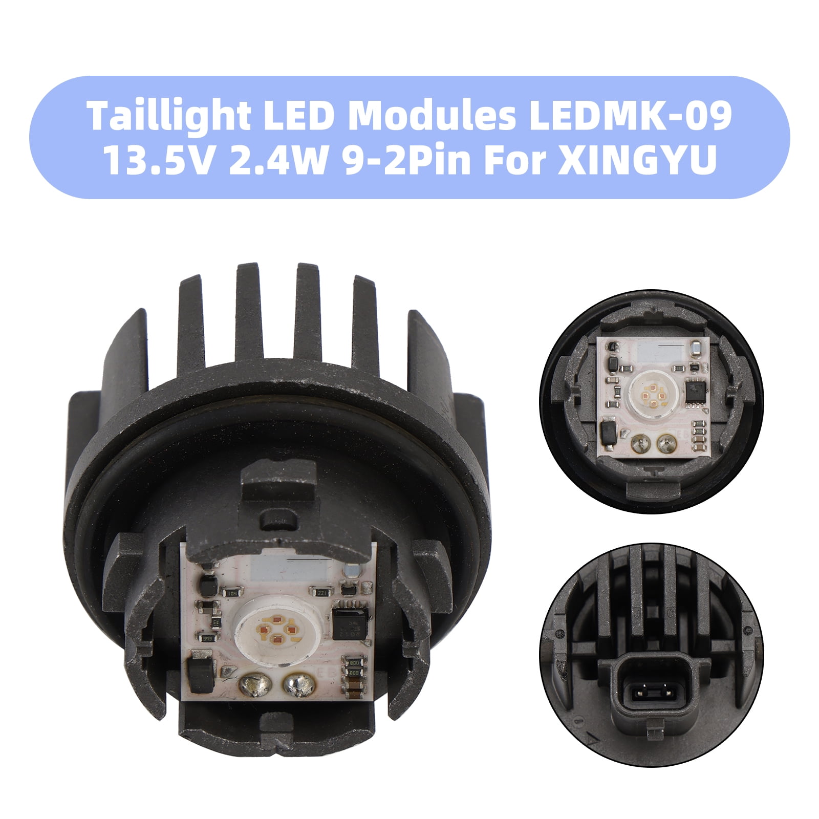 Taillight LED Modules LEDMK-09 13.5V 2.4W 9-2Pin For XINGYU - Walmart.com