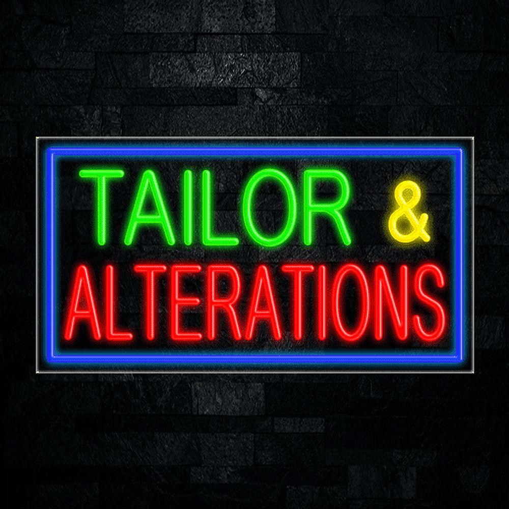 Alterations Sign Tailor & Alterations-LED Neon Sign 33