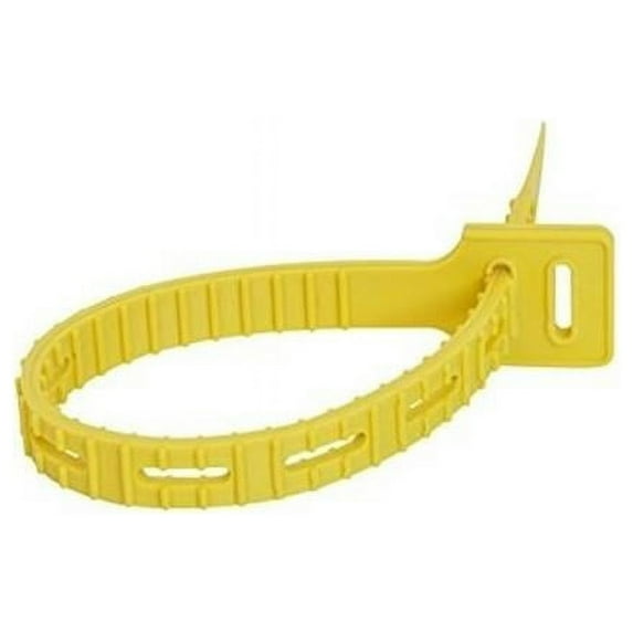 Tailor Made Products 225369 14 in. Tie Cable, Yellow - 2 Per Pack