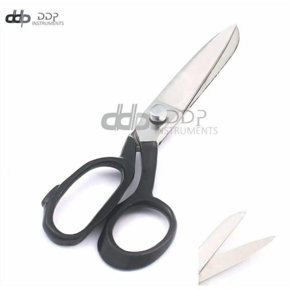 Tailor Scissor 12'' Dressmaking Fabric Scissors Clothes Sewing Black Handle