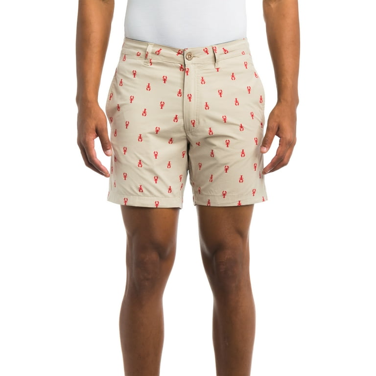 Tailor Vintage SUMMER KHAKI Riverside Printed Hybrid Short US 32 Walmart