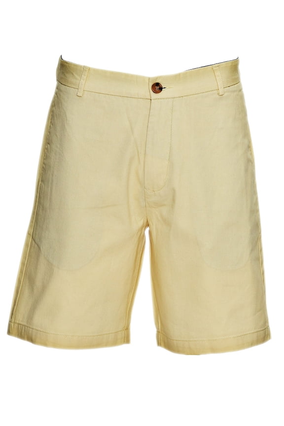 TailorByrd Light Yellow 9 Inch Classic Shorts-Lt Yellow / 36 / Regular