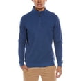 thumbnail image 1 of TailorByrd mens  Cozy Knit 1/4-Zip Mock Sweater, s, Blue, 1 of 3