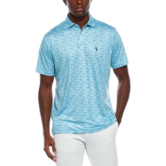 TailorByrd mens  Hole-In-One Printed Performance Polo Shirt, m