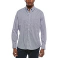 thumbnail image 1 of TailorByrd mens  Signature Micro Gingham Shirt, l, Blue, 1 of 3