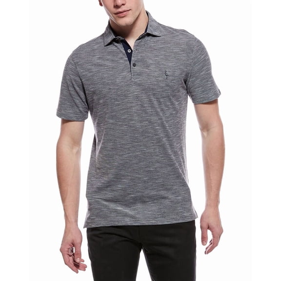 TailorByrd mens  Slub Pique Polo, m, Purple