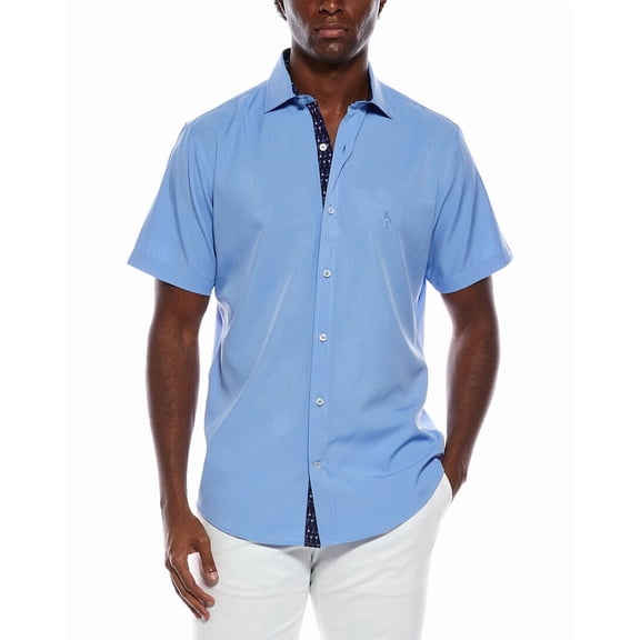 TailorByrd mens Solid Performance Shirt, l