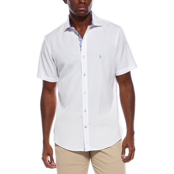 TailorByrd mens Solid Performance Shirt, l