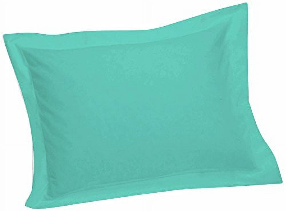 Standard Sham Tailored Standard Pillow Shams- 100% Pure Natural Cotton ...