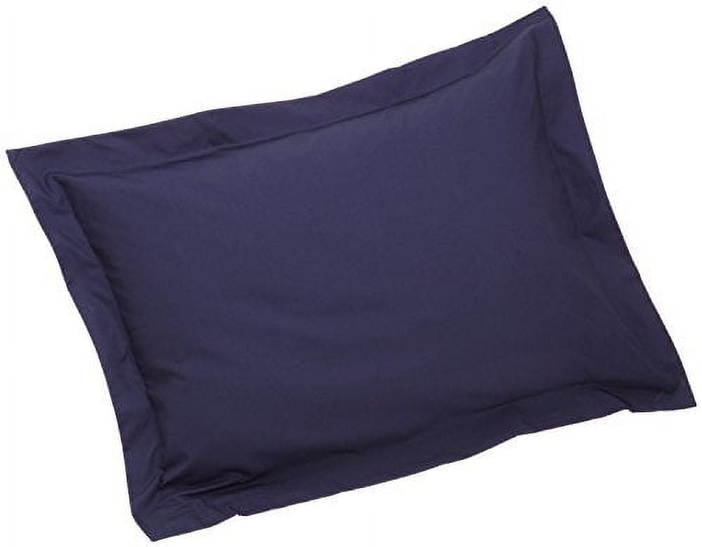 Standard Sham Tailored Standard Pillow Shams- 100% Pure Natural Cotton ...