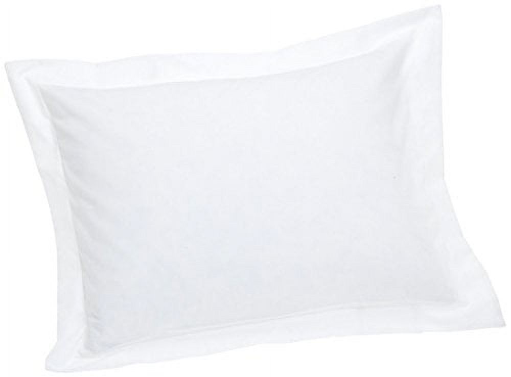 Standard Sham Tailored Standard Pillow Shams- 100% Pure Natural Cotton ...
