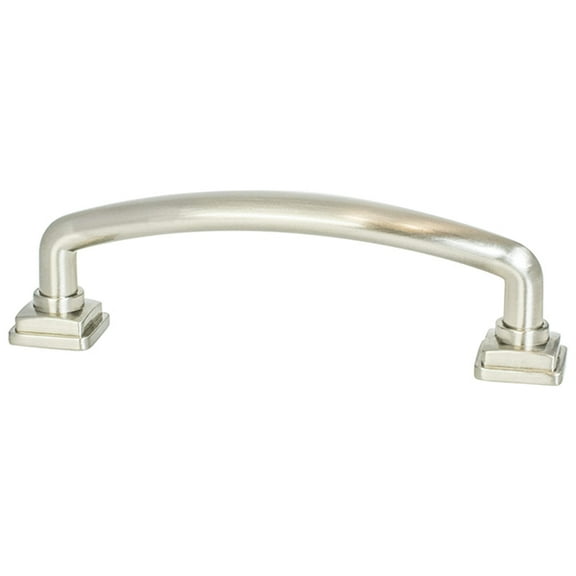 Tailored Traditional 96mm CC Brushed Nickel Pull Box of 10