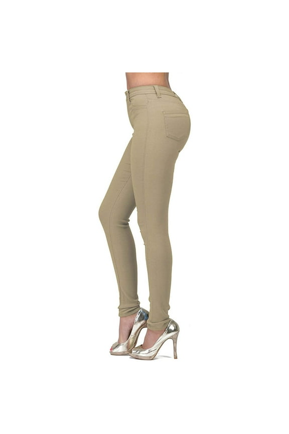 Tailored Wide Leg Pants For Women High Waisted Rise Stretc Skinny Jeans Khaki Women'S Pants Plus Size XXL