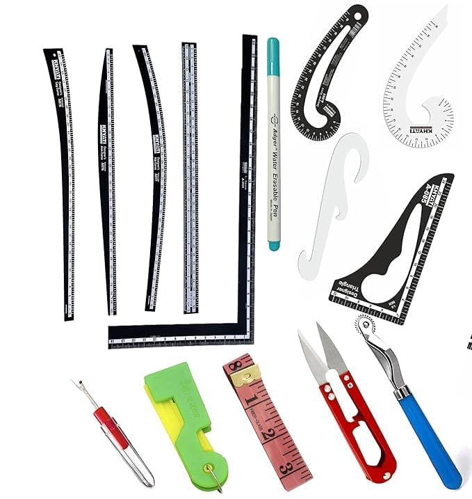 Tailoring Accessories for Sewing Kit | Tailoring Scale | Measuring Ruler | Tailoring Kit