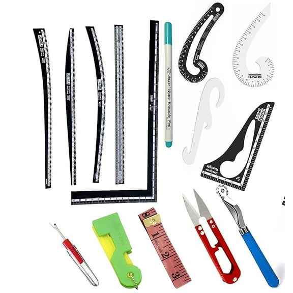 Tailoring Accessories for Sewing Kit | Tailoring Scale | Measuring Ruler | Tailoring Kit