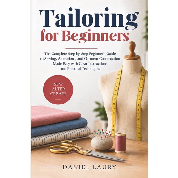 Tailoring for Beginners: The Complete Step-by-Step Beginner's Guide to Sewing, Alterations, and Garment Construction Mad, (Paperback)