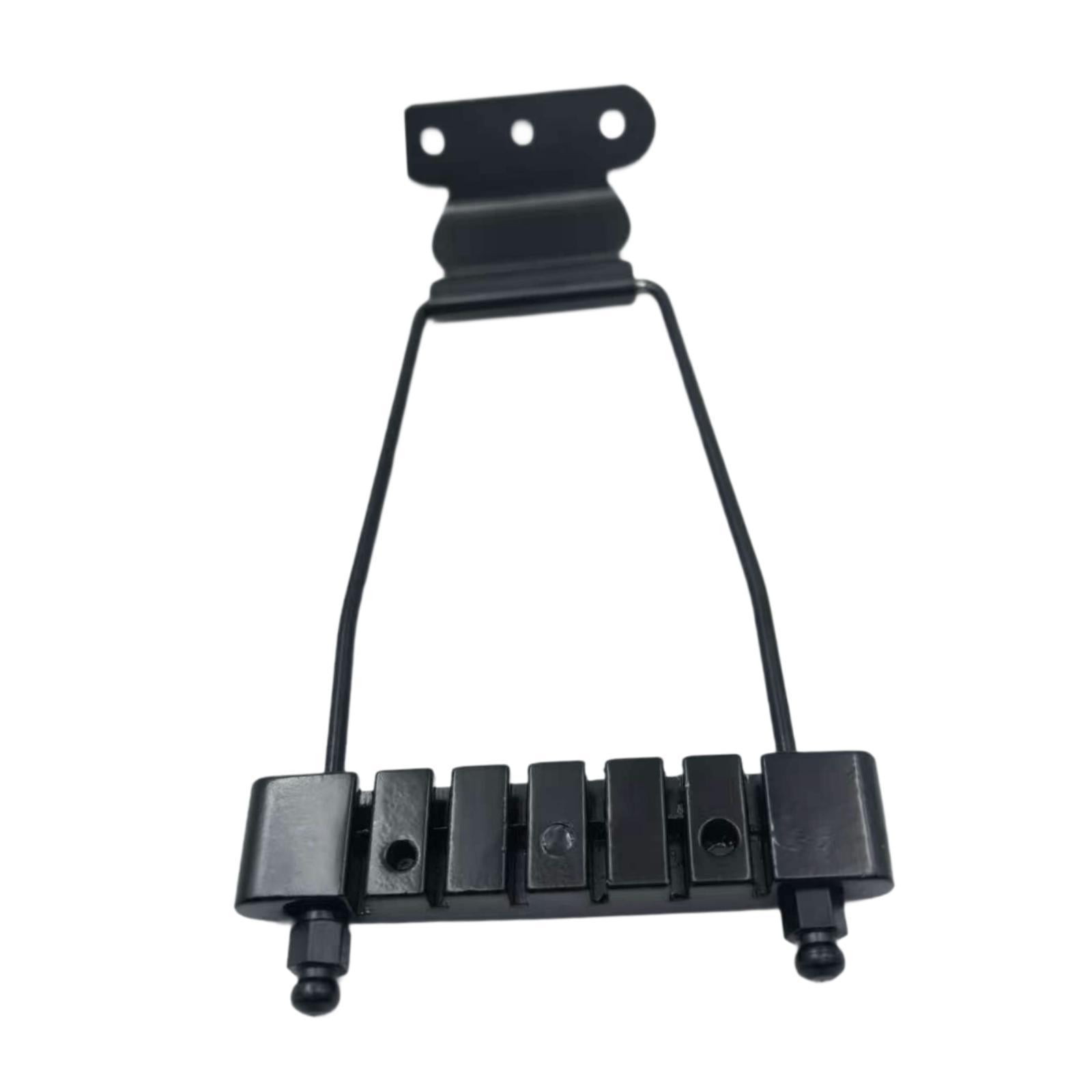 Tailpiece Bridge Guitar Pull Board Stable Metal Design Compatible with Semi Hollow Body Jazz Guitar