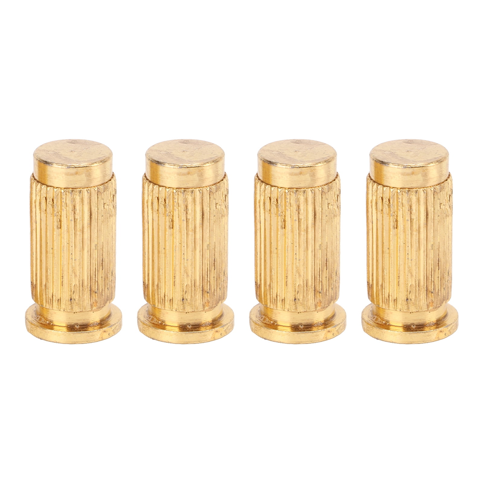 Tailpiece Mounting Anchor, Easy Installation Metal 4Pcs Guitar Bridge