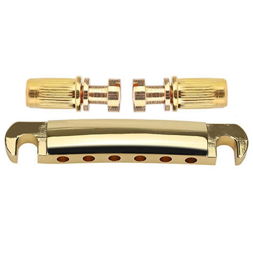 Tailpiece Stop Bar Guitar Bridge With Studs Parts For Lp Sg Electric