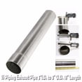 thumbnail image 1 of Tailpipe Exhaust Pipe 3" O.D. to 3" I.D. 18" Length Stainless Steel Tailpipe Exhaust Pipe 3" O.D. to 3" I.D. 18" Length Stainless Steel, 1 of 7