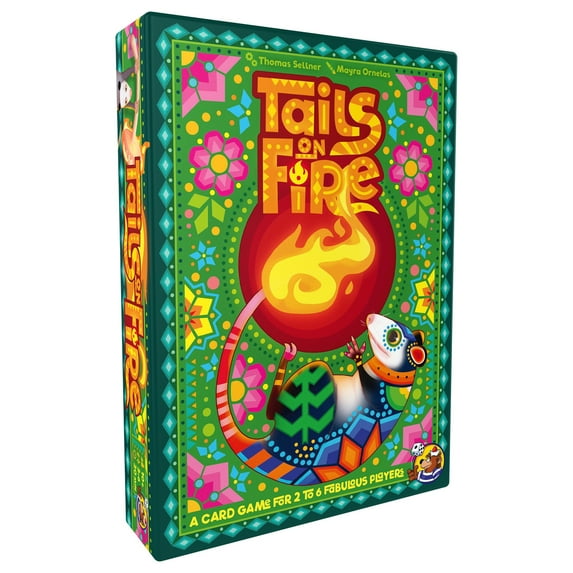 Tails On Fire - Card Game - HeidelBAR Games, A Very Interactive Card Game for 2-6 Players In Which Chosing The Best 3 Cards For One Round Becomes an Exciting Dilemma, Family Game, Ages 10+, 20 Mins