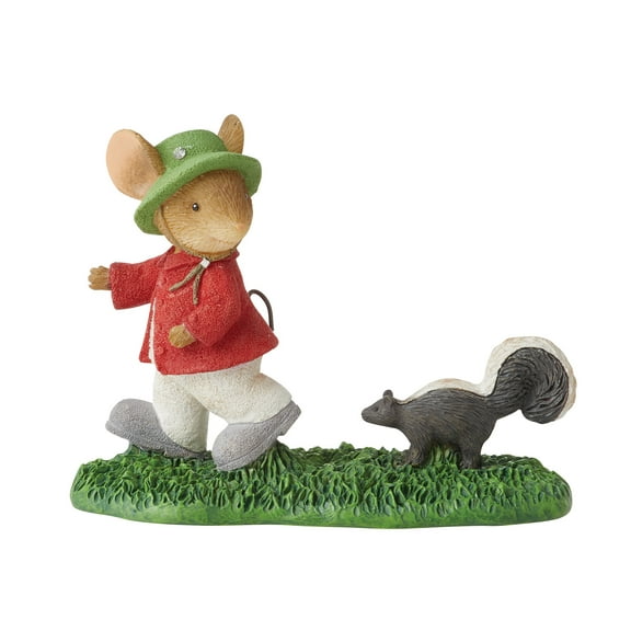 Tails With Heart Skunk Attack Figurine