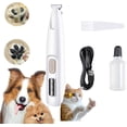 thumbnail image 1 of Tailseew Dog Paw Trimmer, Pet Micro Precision Trimmer, 2 Speed Low Noise Waterproof Electric Shaver Paw Pad Trimmer for Small Dogs and Cat Precision Grooming Made Easy (white1), 1 of 1