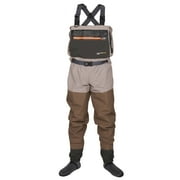 Compass 360 Tailwater Stockingfoot Breathable Chest Wader - Khaki/Sand - Medium
