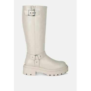 Taimen Harnes Detail Long Boots