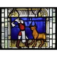 thumbnail image 1 of Tained-Glass Window Of The Saint Claude Chapel In Collegiate Church Of Notre-Dame De Semur-En-Auxois Print, 1 of 1
