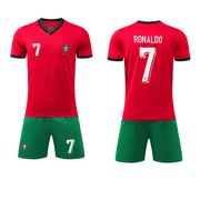 Tainifei Mens/Kids 2023/2024 Portugal New Soccer Team Jersey #7 Fan Jersey Soccer Team Jersey