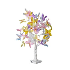 Tainini 23'' LED Birch Tree Light,Bonsai Tree Lamp,Fairy Light Tree Artificial Tree with Lights USB & Battery Operated,Lighted Tree Indoor for Room Decoration
