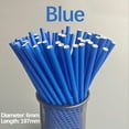 thumbnail image 1 of Tainini 50 Pcs Biodegradable Paper Straws co-Friendly Biodegradable Drinking Straws Bulk for Party Supplies, Bridal/Baby Shower, Birthday(Blue), 1 of 2