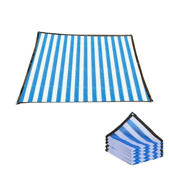 Tainini 90% Shade Cloth, Dog Kennel Shade Cover, 78x78Inch SturdySunblock Shade Mesh Tarp for Patio Plants Greenhouse Chicken Coop Porch