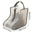 thumbnail image 1 of Tainini Boots Storage Shoe Cover Transparent -proof Boots Short Boots Protective Cover, 1 of 2