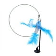 thumbnail image 1 of Tainini Cat Feather Toys Interactive Cats - Cat Powerful Suction Cup Handheld Teaser Wand Toy for Kitty Scratching Exercise Indoor, 1 of 1