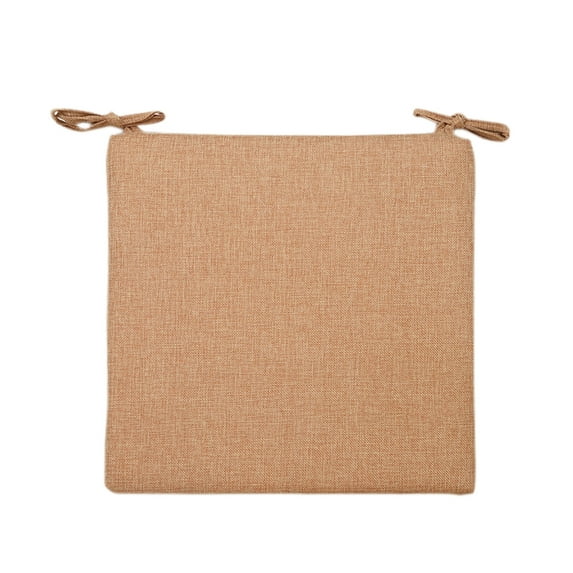 Tainini Coffee Seat Cushion for Kids-16 Inch Seat Cushion Thin Linen Round Cushion for Chair Living Room Balcony Playing