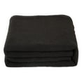 thumbnail image 1 of Tainini Fleece Throw Blanket for Couch - Lightweight Fuzzy Cozy Soft Blankets and Throws for Sofa, 50x60 inches（Black）, 1 of 8