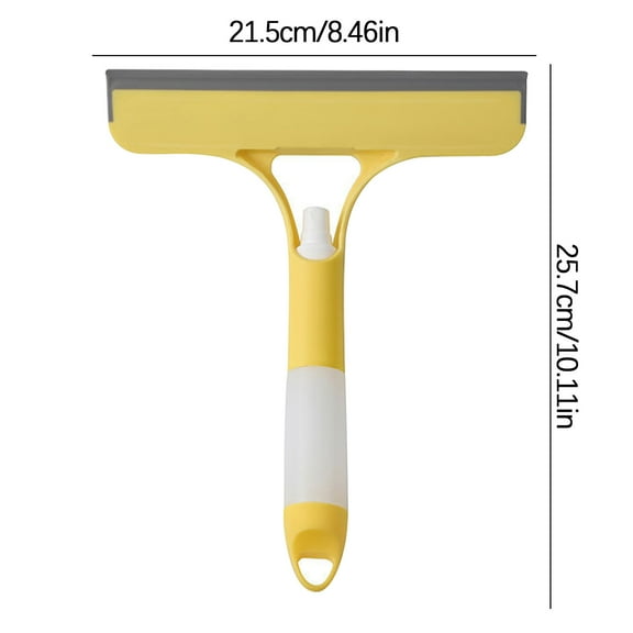 Tainini Glass Cleaning Tool Household Tool Washing Mirror Water Window Wiper Silicone Scraper Cleaning Window Spray Brush Scraper