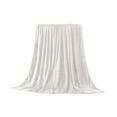 thumbnail image 1 of Tainini Home Fleece Blanket - Twin/Twin Extra Long Blanket - Gray - Lightweight Blanket for Bed, Sofa, Couch, Camping, and Travel - - Ultra Soft Warm Blanket (White）, 1 of 8