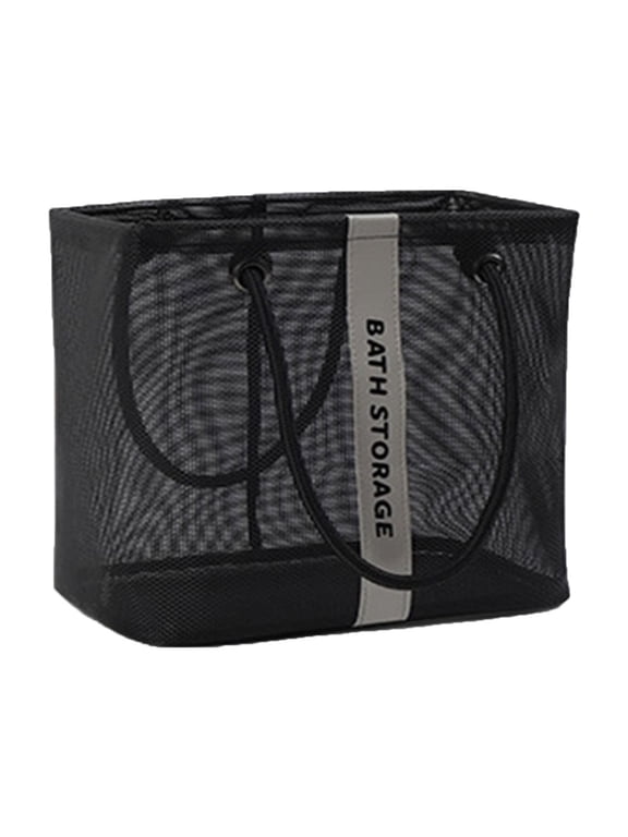 Tainini Mesh Shower Caddy Portable Toiletry Tote Gym Bag for College Dorm Bathroom