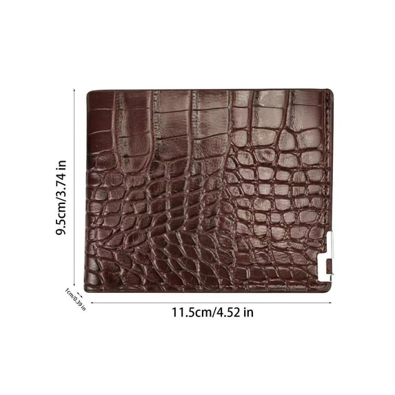 Tainini Pattern Men's Wallet Zipper Change Card Bag Fashionable Men's Horizontal Multi Functional Clip